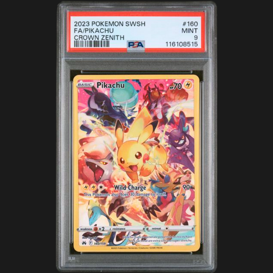 PSA 9 PIKACHU 160/159