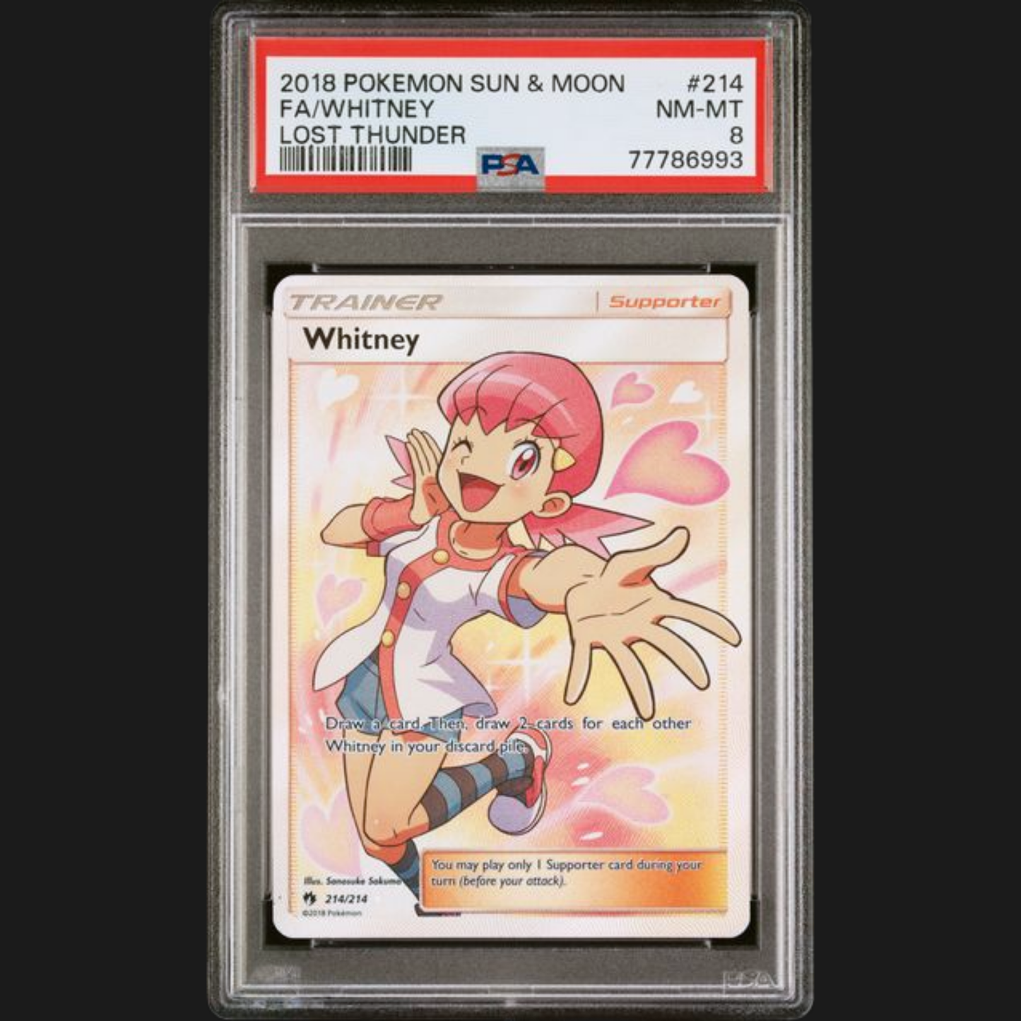 PSA 8 WHITNEY 214/214