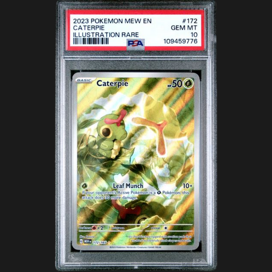 PSA 10 CATERPIE 172/165