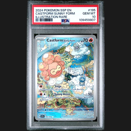 PSA 10 CASTFORM SUNNY FORM 195/191