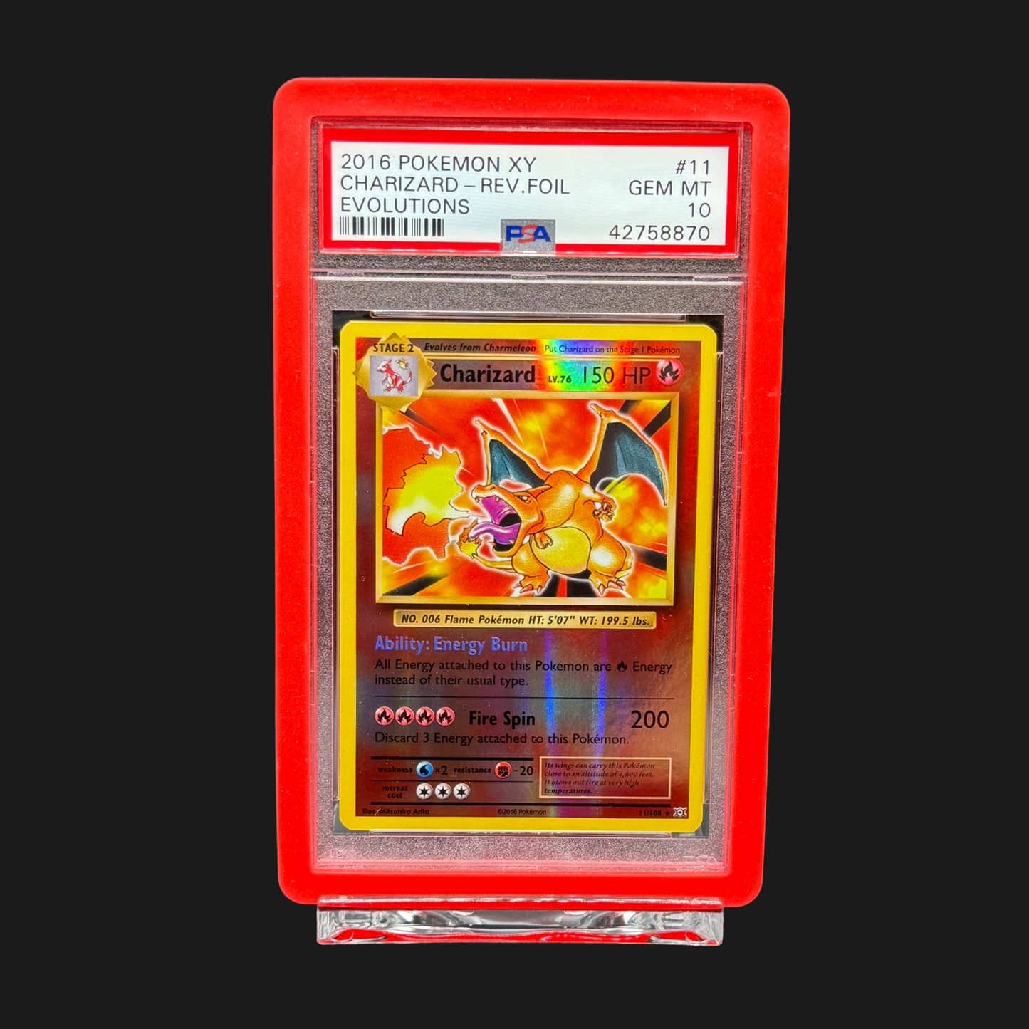 The PillarStand - Universal Acrylic Card Stand